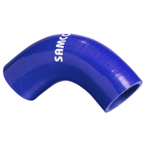Samco Codo De Silicona 90 Grados - Largo 125mm - ø63mm - Azul